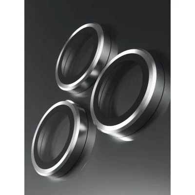 Bodyguardz Apex Individual Camera Lens Protector For Iphone 16 Pro & 16 Pro Max - Silver